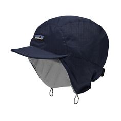 Weather and wind resistant, the Patagonia Shelled Synchilla® Duckbill Cap is a fleece-lined hat designed to protect you against the elements. Check it out. Stylish Caps, Running Hats, Sun Protection Hat, Warm Winter Hats, Cap Mens