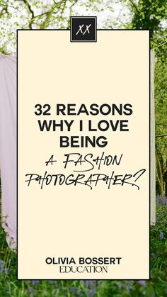 32 Reasons Why I Love Being A Fashion Photographer | Olivia Bossert Education Olivia Bossert, Im Grateful, Pretty Lights, Inspirational People, Feel Inspired, Online Work, My Job, Be Creative