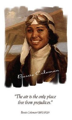 Bessie Coleman, Black Knowledge, Aviation History, African History, Famous Women, African American History, History Facts, Black Is Beautiful