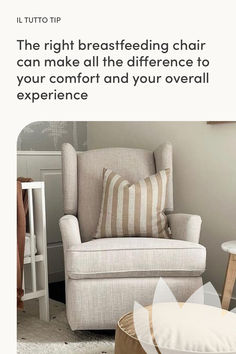 the right breastfeeding chair can make all the difference to your comfort and your overall experience