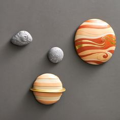 PRICES MAY VARY. Cool Outer Space Planet Wall Decorations - Our outer space themed 3D wall decoratons include cute wall sculptures of Jupiter, Saturn, Aerolite, and the Moon, bringing the wonders of outer space right into your home. Its unique design stands out from traditional wall art, start roaming space fantasies with our planet wall sculpture decor! Whether you are decorating a nursery decor, a kids' room decor or boys room decor, these cool planet wall decor pieces will add a touch of char Space Theme Bedroom, Outer Space Bedroom, Boys Room Wall Decor, Boy Room Wall Decor, Modern Wall Sculptures, Outer Space Planets