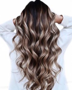 Balayage Long Hair, Brown And Blonde, Blond Balayage, Brunette Hair With Highlights, Hair Artist, Brown Hair With Blonde Highlights, Brown Hair Balayage, Brown Blonde Hair, Hair Stylist Life