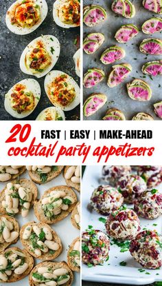 20 fast and easy party appetizers that are perfect for your next celebration or special occasion