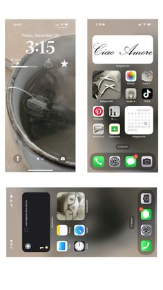 an image of the back side of a cell phone with various icons on it and below