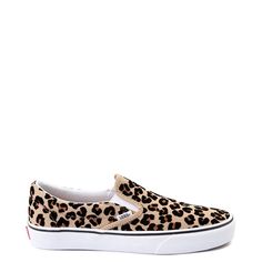 Vans Slip On Skate Shoe - Leopard | Journeys Leopard Vans, Leopard Print Vans, Kyrie 3, Asics Running, Shoes Asics, Leopard Print Shoes, Skate Style, Leopard Fashion, Hilfiger Shoes