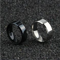 Titanium Rings For Men, Mens Stainless Steel Rings, Ring Man, Titanium Ring, Ring Men, Titanium Rings, Charm Rings, Unisex Ring, Fashion Ring