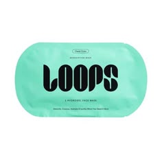 LOOPS Clean Slate Detoxifying Mask - 1.058oz Plane Sunrise, Skin Cycle, Face Care Routine, White Face Mask, Glow Mask, Cleansing Mask, Under Eyes, On The Plane, Clean Slate