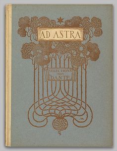 an old book with the title ad astra