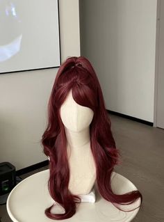 Red High Ponytail, Red Wavy Hair, Red Hair Styles, Make Up Color, Hair Stages, Pretty Hair Cuts, Red Hair Inspo, Hair Inspiration Long, Dyed Hair Inspiration