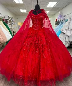 Red Sweet 16 Dresses, Red Ball Dress, Quinceanera Dresses Red, Red Prom Dress Long, Prom Dresses Red, Red Ball Gown, Quinceñera Dresses, Red Quinceanera Dresses, Quince Dress