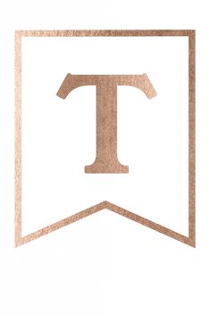 the letter t is made out of wood and has an arrow in it's center