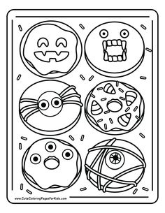 the angry birds coloring page is shown in black and white, with three faces on each side