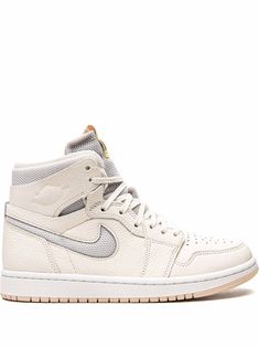 White leather Air Jordan 1 Zoom Air CMFT sneakers from JORDAN featuring signature Air Jordan Wings logo, signature Swoosh logo detail, mesh panelling, round toe, front lace-up fastening, logo patch at the tongue, ankle-length and branded insole. These styles are supplied by a premium sneaker marketplace. Stocking only the most sought-after footwear, they source and curate some of the most hard to find sneakers from around the world.. Air Jordans 1 Cute, Air Jordan Sanddrift, Air Jordan Gris Rose, Best Jordans Wethenew, Air Jordan 1 Women Cheap, Air Jordan Light Olive, Jordans 1 Mid Beige, Air Jordan 1 Wolf Grey Womens, Jordan 1 Mid All White