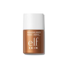 Bronzing Drops Tinted Serum | e.l.f. Cosmetics Loreal Bronzing Drops, Elf Bronzing Drops, Elf Cosmetics Aesthetic, Elf Glow, Elf Bronzer, Skincare Wishlist, Tinted Serum, Bronzing Drops, Xmas Wishlist