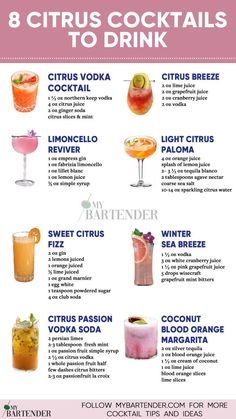 the 8 cocktails you need to drink this summer