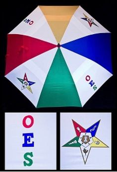 For sale is one New OES umbrella with oes theme as seen in the photos Open Umbrella, Custom Umbrella, Winter Knit Scarf, Greek Paraphernalia, Baby Trolley, Rain Accessories, 30 Fashion, Golf Umbrella