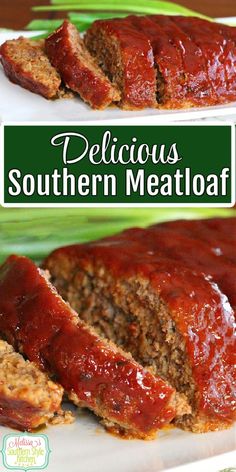 Delicious Southern Meatloaf Meatloaf With Breadcrumbs, Diner Classics, Southern Meatloaf, Tasty Meatloaf Recipe, Beef Meatloaf Recipes, Dishes Ideas, Delicious Meatloaf