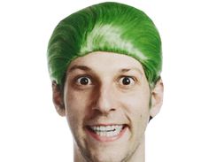 Things To Airdrop, Awful People, Green Wig, Super Villains, Funny Profile Pictures, Costume Wigs, Funny Halloween Costumes, Hysterically Funny, Mens Green