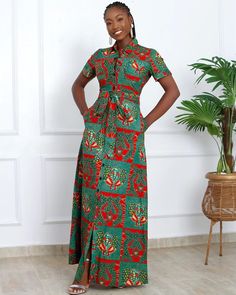 Ankara Flared Dress, Africa Print Dress, Kitenge Designs, Dress African Print, Africa Print, African Chic, Fabric Clothes, Dress Ankara, Extra Skin