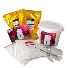 the kit includes gloves, cleaning cloths and other items to make it easier for people to clean