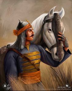 Maharana Pratap Painting, Rajput Warrior, Maharana Pratap Art, महाराणा प्रताप, Rana Pratap, Love Wallpaper For Mobile, Fake Photo Sick