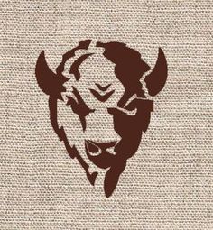 the chicago bulls logo is shown on a burlocked canvas material fabric background