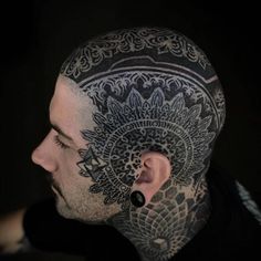 Head Tattoo Hair, 42 Tattoo, Neck Tattoo For Guys, Mario Nintendo