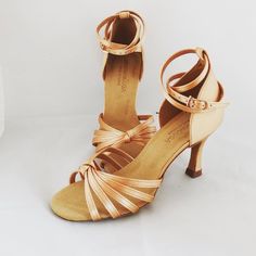 High Fashion Look And Design, Excellent Comfort And Function. This Is The Top Choice For Professional Dancers. Made With Tan Satin(D2) In 3"Slim Flare Heel. Size Guide: Http://Souldancerusa.Com/Shoes/Www/Blue-Chart-Foot-Size2008.Pdf Brand New With Free Shoe Bag And/Or Gift. $10 Off Your Purchase + Free Shipping With Coupon Code: Extra10 (New Customers Only!) Elegant Fitted Dance Shoes With 4-inch Heel, Fitted Dance Shoes With Almond Toe For Summer, Fitted Dance Shoes With 4-inch Heel And Closed Toe, Fitted Closed Toe Dance Shoes, Low Heel Dance Heels, Fitted Dance Shoes With Heel And Ankle Strap, Fitted Almond Toe Dance Shoes, Gold Heels With Round Toe, Fitted Closed Toe Wedding Shoes With Heel Strap