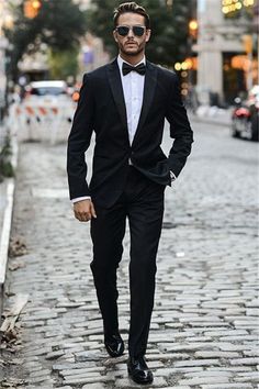 Unique Prom Suits, All Black Tuxedo, Reception Suits, Black Tuxedo Suit, Black Dinner, Dinner Suit