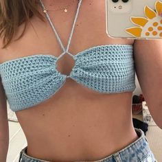 Crochet Bikinis Free Patterns, Crochet Aesthetic, Clothes Crochet, Fashion Crochet, Crochet Clothing