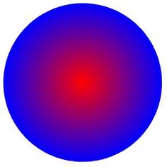 an image of a blue and red sphere