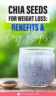 It’s no more a secret that chia seeds are great for weight loss. These small black and white, low calorie seeds from the mint family are a superfood. But how do you use chia seeds for weight loss, and how do they work? Dr. Shivani Lodha (R.D., Nutritionist) says, “Chia seeds are rich in fiber, protein, essential fatty acids, vitamins, and minerals. Benefits Of Chia Seeds, Benefits Of Chia, Chia Seeds Benefits, Essential Fatty Acids, Health Lifestyle