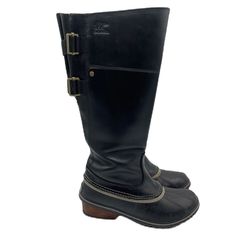 Sorel Slimpack Tall Ii Leather Equestrian Riding Rain Snow Boots Great Pre Owned Condition. Gently Used. No Rips Or Tears. Smoke Free Home. No Box. No Trades. Pair In Photos Is The Exact Pair You Will Receive. Sorel Slimpack Riding Boot, Sorel Slimpack, Equestrian Riding, Sorel Womens, Sorel Shoes, Rain And Snow Boots, Winter Rain, Snow Boots, Rain Boots