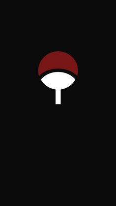 an image of a mushroom with a red hat on it's head in the dark