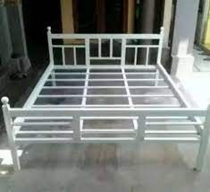 Berkualitas 0813 8504 2939!! Ranjang dari besi murah, Jakarta Grill Gate, Diy Kitchen Storage, Metal Platform Bed, Flower Stands, Metal Beds, Gate Design, Diy Kitchen, Platform Bed