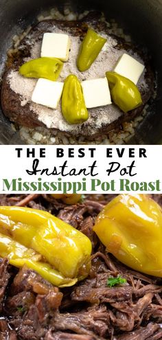 the best ever instant pot mississippin pot roast with cheese and jalapenos