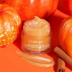 Laneige Pumpkin Spice Lip Sleeping Mask Is Bringing Out My Basic Bitch - Musings of a Muse Rainbow Skincare, Pumpkin Mask, Skin Care Brands