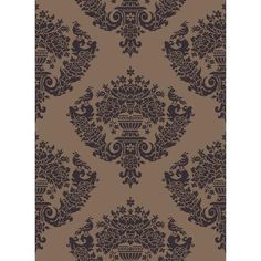 Cole & Son SUDBURY BRONZE Wallpaper English Wallpaper, Son Wallpaper, Bronze Wallpaper, Victorian Men, Cole And Son Wallpaper, Interior Wallpaper, Classical Style, Damask Wallpaper, Botanical Wallpaper