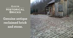 The Trusted Name in Reclaimed.  Genuine Reclaimed Brick and Stone Shipped Nationwide Direct. Brick Projects, Brick And Stone, Vintage Character, Curb Appeal, Outdoor Space, Landscaping