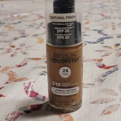 Brand New Revlon 24hrs Colorstay Foundation With Spf 20 Revlon Colorstay Foundation, Revlon Color, Foundation With Spf, Revlon Makeup, Insta Filters, Too Faced Foundation, Revlon Colorstay, No Foundation Makeup, Natural Tan