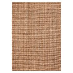 an area rug made out of woven material on a white background with a brown border