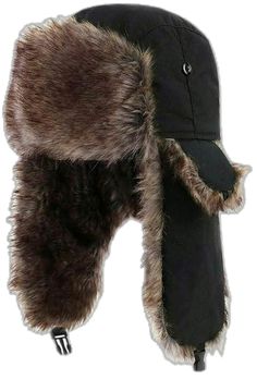 Brown Hat With Faux Fur Lining And Ear Flaps, Brown Hats With Faux Fur Lining And Ear Flaps, Winter Brown Aviator Hats, Brown Aviator Winter Hats, Brown Winter Hats, Winter Faux Fur Hats With Ear Flaps, Faux Fur Winter Hat With Ear Flaps, Brown Hat With Faux Fur Lining For Outdoor, Winter Hats With Faux Fur Trim And Ear Flaps