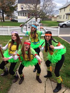 Funny Group Halloween Costumes, Costumes For Teenage Girl, Halloween Costumes For Work, Matching Halloween Costumes