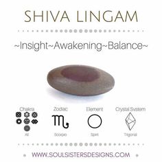 Shiva Lingam, Crystal Therapy