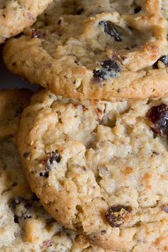 several cookies stacked on top of each other