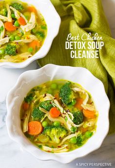 Chicken Detox Soup, Soup Videos, Soup Cleanse, Diet Soup, Pastas Recipes, Fast Life, Detox Soup, Soup Diet, Hash Brown