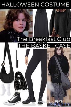 If you're looking for a fun and easy Halloween costume from the 80s, look no further than the iconic movie, The Breakfast Club. In this post I've recreated all the student's outfits so it's easy for you to pull one together this Halloween! Follow for more Halloween costume ideas! Movies Of The 80's, Emilio Estevez, 80s Look, Brian Johnson