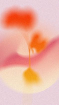 an abstract image of a liquid drop on a pink and white background with red circles