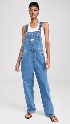 Levi's Vintage Overalls | Shopbop Oversized Overalls, Levis Overalls, Overalls Denim, Levis Outfit, Overalls Vintage, American Workwear, Vintage Overalls, Overalls Outfit, Fashion Vibes