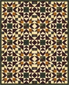 Forest Nights Quilt Pattern Quilting Board, Fall Quilts, Patchwork Quilt Patterns, Grid Style, Scrappy Quilts, Scrap Quilts, Quilt Ideas, Pattern Download, Quilt Inspiration